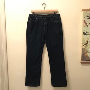 Gap Premium Curvy Straight Leg Ankle Jeans